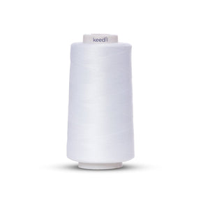 Keedil All Purpose Serger Thread SV578954 White 1
