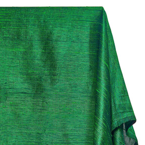 Iridescent Shot Silk Dupioni Fabric SV579028 Green / Teal / Black 2