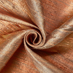 Iridescent Shot Silk Dupioni Fabric SV579029 Gold / Orange / Grey 1