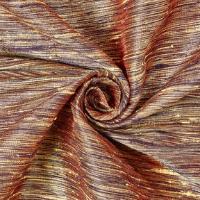 Iridescent Shot Silk Dupioni Fabric SV579034 Sand / Red / Royal Blue 1