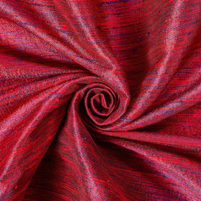Iridescent Shot Silk Dupioni Fabric SV579036 Red / Royal Blue 1