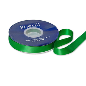 Keedil Double Face Satin Ribbon 3 4 Inch SV580855 Kelly Green 1