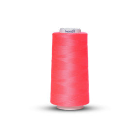 Keedil All Purpose Serger Thread SV581041 Neon Pink 1
