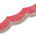 3 Inch Scalloped Regal Rhinestones Beads Metallic Cording On Polyester Mesh Trim SV581898 Red A2