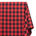 Gingham 1 Inch Check Yarn Dyed Broadcloth Fabric SV582700 Red / Black Image A1