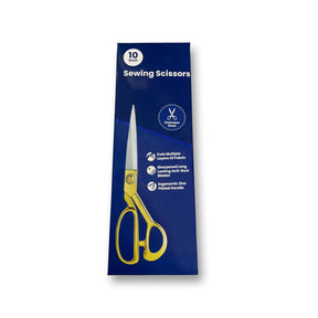 Keedil® Professional Tailor Fabric Scissors (10 Inch) Gold SV580042 Image 2