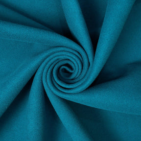 Brushed Polyester Wool Coating Fabric SV573837 Teal Image A1