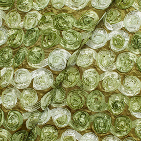 Distressed Olive Rosette Fabric SV580950 1
