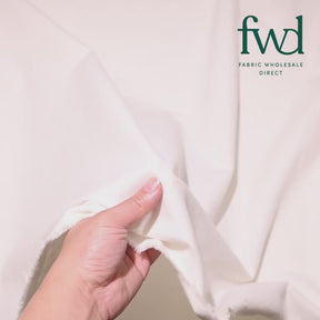 Cotton Flannel (5 Oz) Off White Fabric Video|SV576679