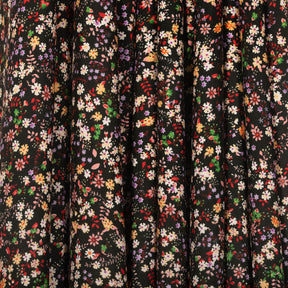 Pimpinella Crepe De Chine Print Fabric SV577828 Black 2