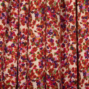 Orchid Crepe De Chine Print Fabric SV577830 Off White 2