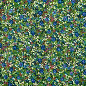 Marigold Crepe De Chine Print Fabric SV577836 Green 1