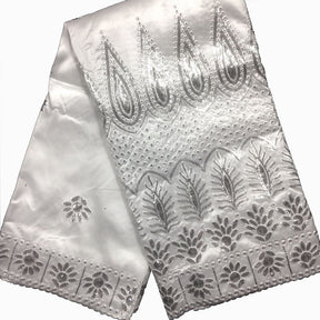 Baronial African George Taffeta Silver Fabric SV570120 1