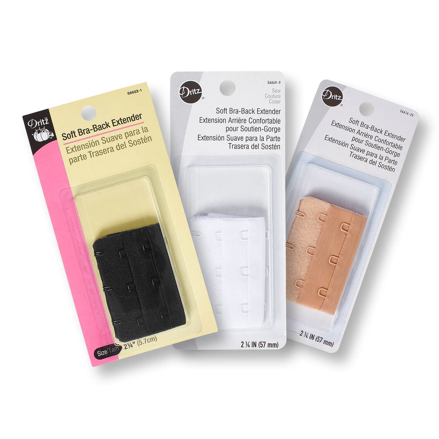 Dritz 2 1 4 Inch Soft Bra Back Extender Group