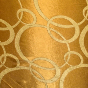 Gold Velvet Jacquard Fabric 9053 SV570411 3
