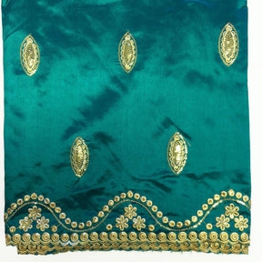 Imperial African George Taffeta Teal Fabric SV570152 2