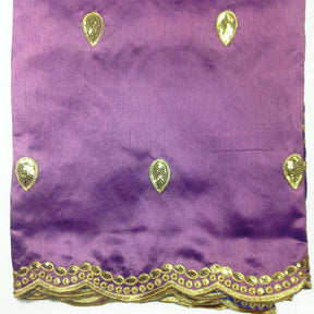 Regal African George Taffeta Lavender Fabric SV570136 2