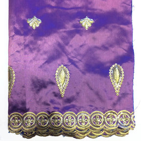 Majestic African George Taffeta Lavender Fabric SV570127 2