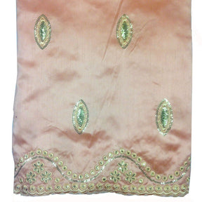Imperial African George Taffeta Peach Fabric SV570149 2