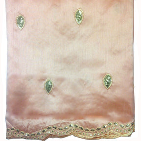 Regal African George Taffeta Peach Fabric SV570138 2