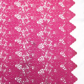 Pink Berry Gupiure French Venice Lace SV571176 1