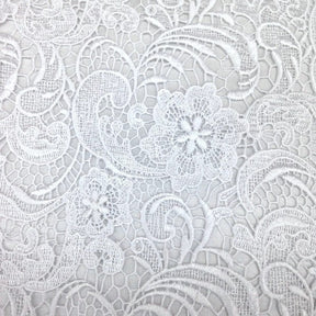 Copy Of Off White Sunflower Gupiure French Venice Lace SV571172 6