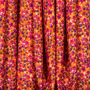 Impatiens Crepe De Chine Print Fabric SV577807 Orange 2