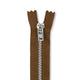 Ykk 5 Aluminum Closed End Jean Zipper SV578826 Chestnut Brown 1