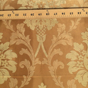 Gold Velvet Jacquard Fabric 9023 SV570420 4