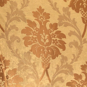 Gold Velvet Jacquard Fabric 9023 SV570420 2