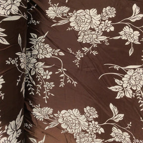 Brown Velvet Jacquard Fabric 9102 SV570434 3