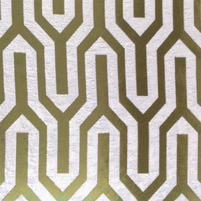 Olive Velvet Jacquard Fabric 91617 SV570438 2