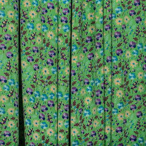 Carnation Crepe De Chine Print Fabric SV577811 Light Green 2