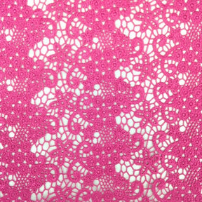 Pink Berry Gupiure French Venice Lace SV571176 6