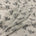 Silver Floral Beaded Embroidery On Organza SV574779 Silver 1