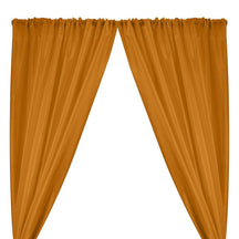 Polyester Dupioni Rod Pocket Curtains Antique Gold 26 Antique Gold 1