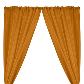 Polyester Dupioni Rod Pocket Curtains Antique Gold 26 Antique Gold 1