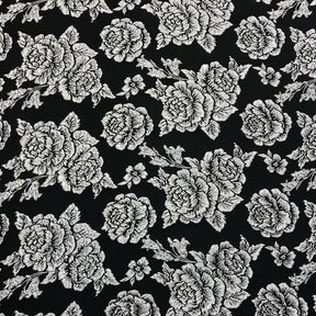 Silver 3D Metallic Jacquard SV574465 Black 1