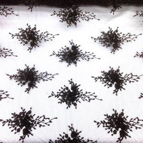 Spirit Bridal Lace Beaded Fabric SV570623 Black 5