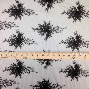 Spirit Bridal Lace Beaded Fabric SV570623 Black 4