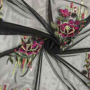 Tulip Patch Colored Sequins Embroidery SV576163 2