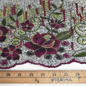 Tulip Patch Colored Sequins Embroidery SV576163 4