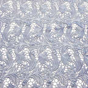 Daphne Guipure French Venice Lace Fabric SV574135 Blue 2