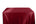 Stretch Charmeuse Satin 6 Feet Banquet Table Covers Burgundy 1