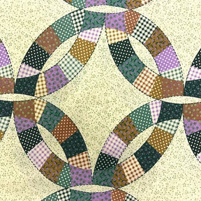 Circle Green Print Sheeting Fabric SV573721 3
