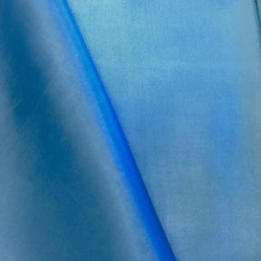 Poly China Silk Lining Rod Pocket Curtains Dark Blue 3