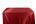 Stretch Charmeuse Satin 6 Feet Banquet Table Covers Dark Red 1