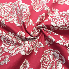 Silver 3D Metallic Jacquard SV574466 Fuchsia 4