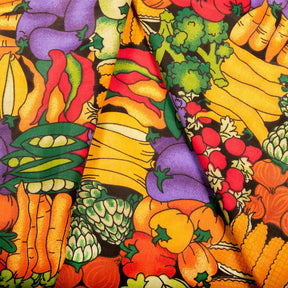 Farmers Market Ebony Printed Cotton Fabric SV577501 2