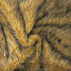 Golden Wolf Faux Fur Fabric SV575667 3